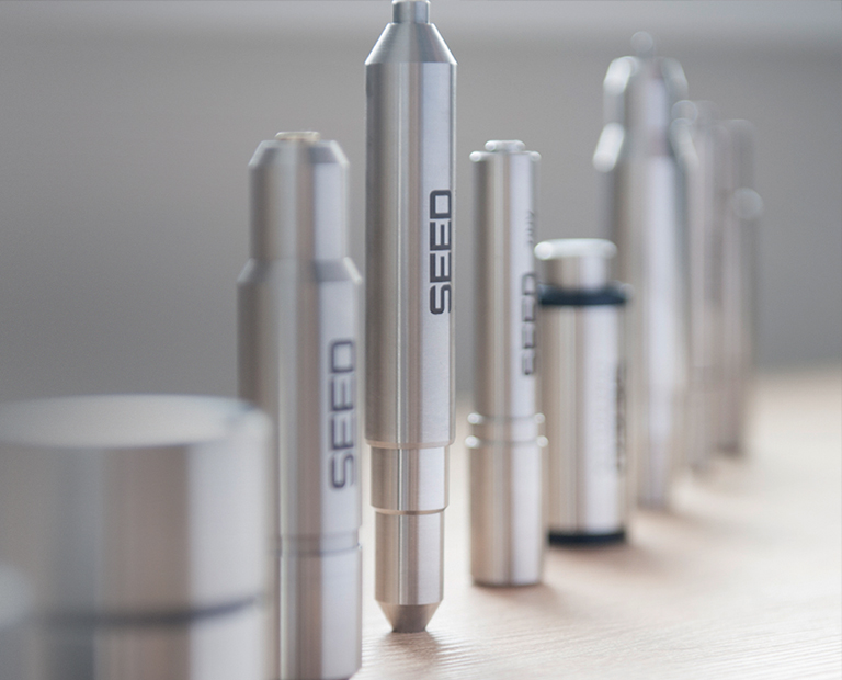 All SEED tattoo machines on table